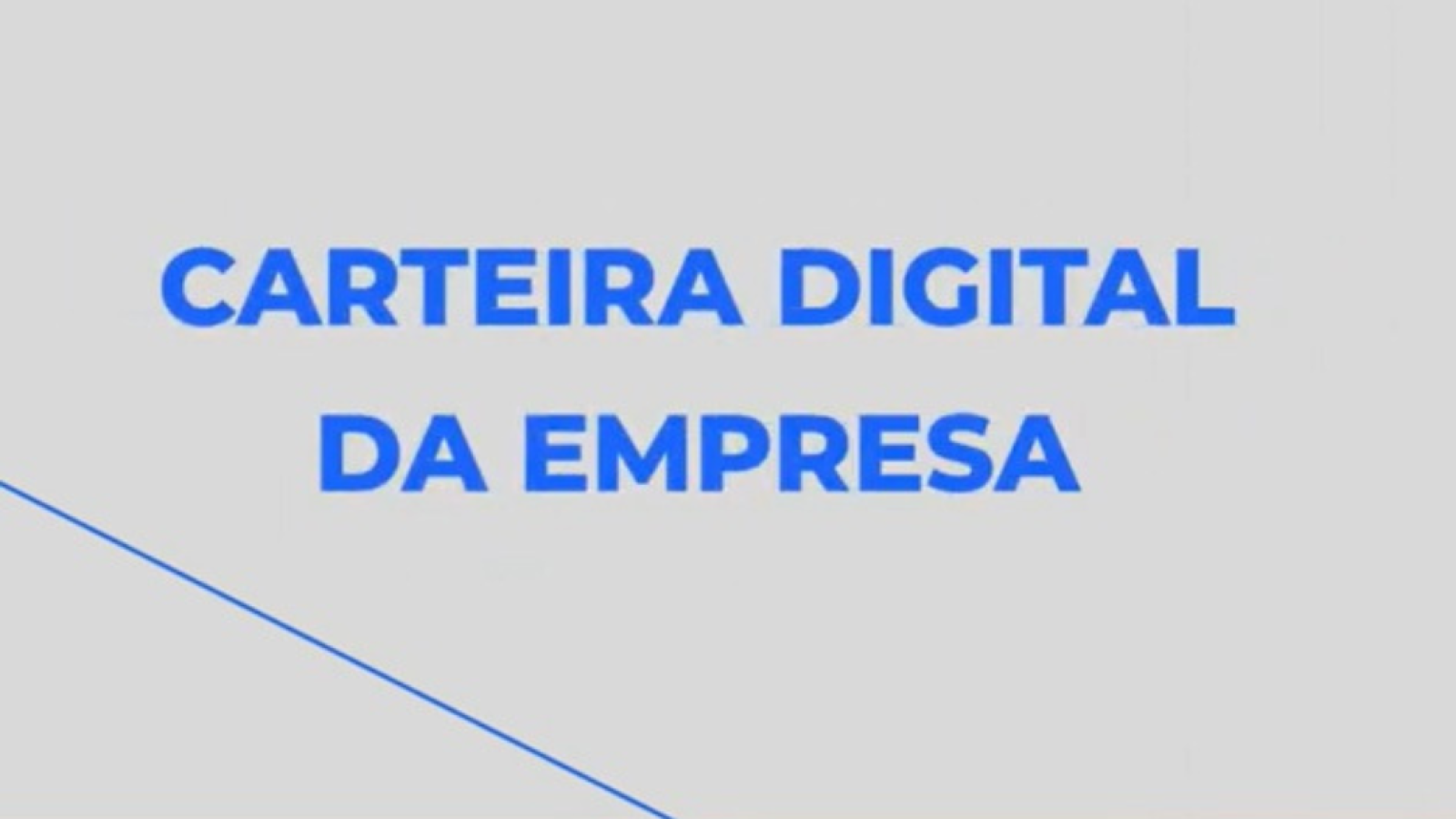 Carteira Digital da Empresa